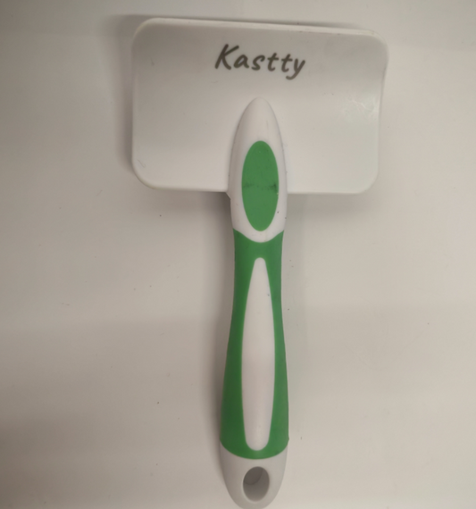 Kastty Pet Slicker Brush for Shedding & Grooming, Skin Friendly Dog Brush and Cat Brush