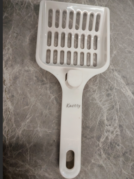 Kastty Cat Litter Scoop, Long-Handle Cat Litter Scoop, Fast-Sifting & Effortless to Use