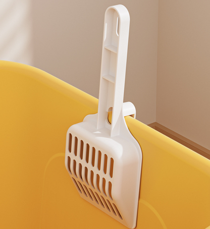 Kastty Cat Litter Scoop, Long-Handle Cat Litter Scoop, Fast-Sifting & Effortless to Use